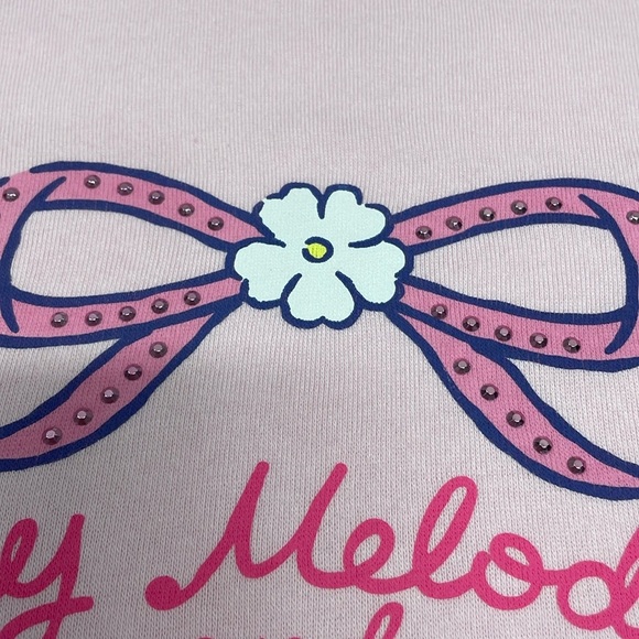 NWOT Sanrio My Melody and Kuromi Graphic Crewneck Sweatshirt Embellished S - Picture 11 of 16